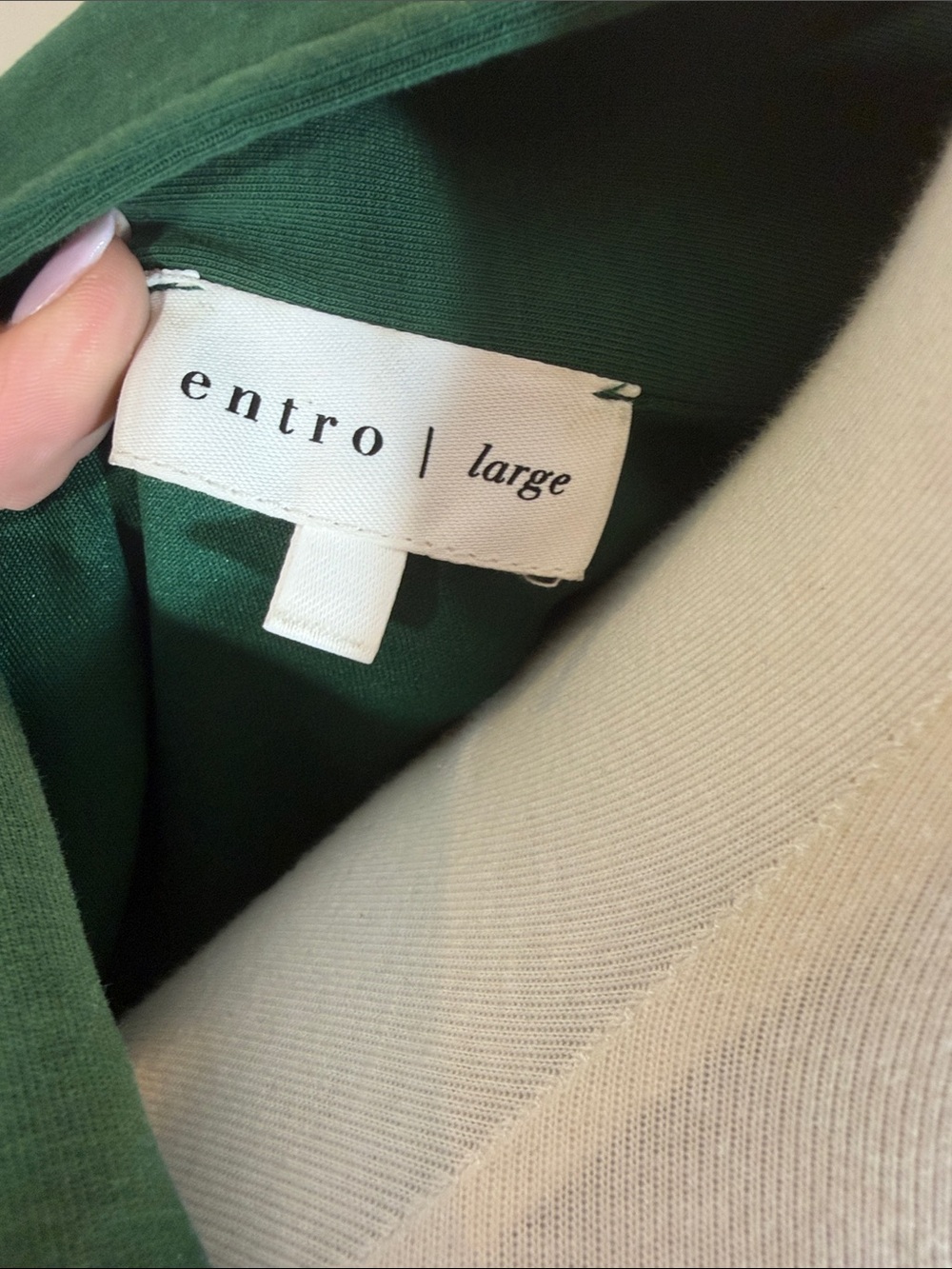 entro Forest Green Zip-Front Sleeveless Mini Dress - Picture 2 of 6